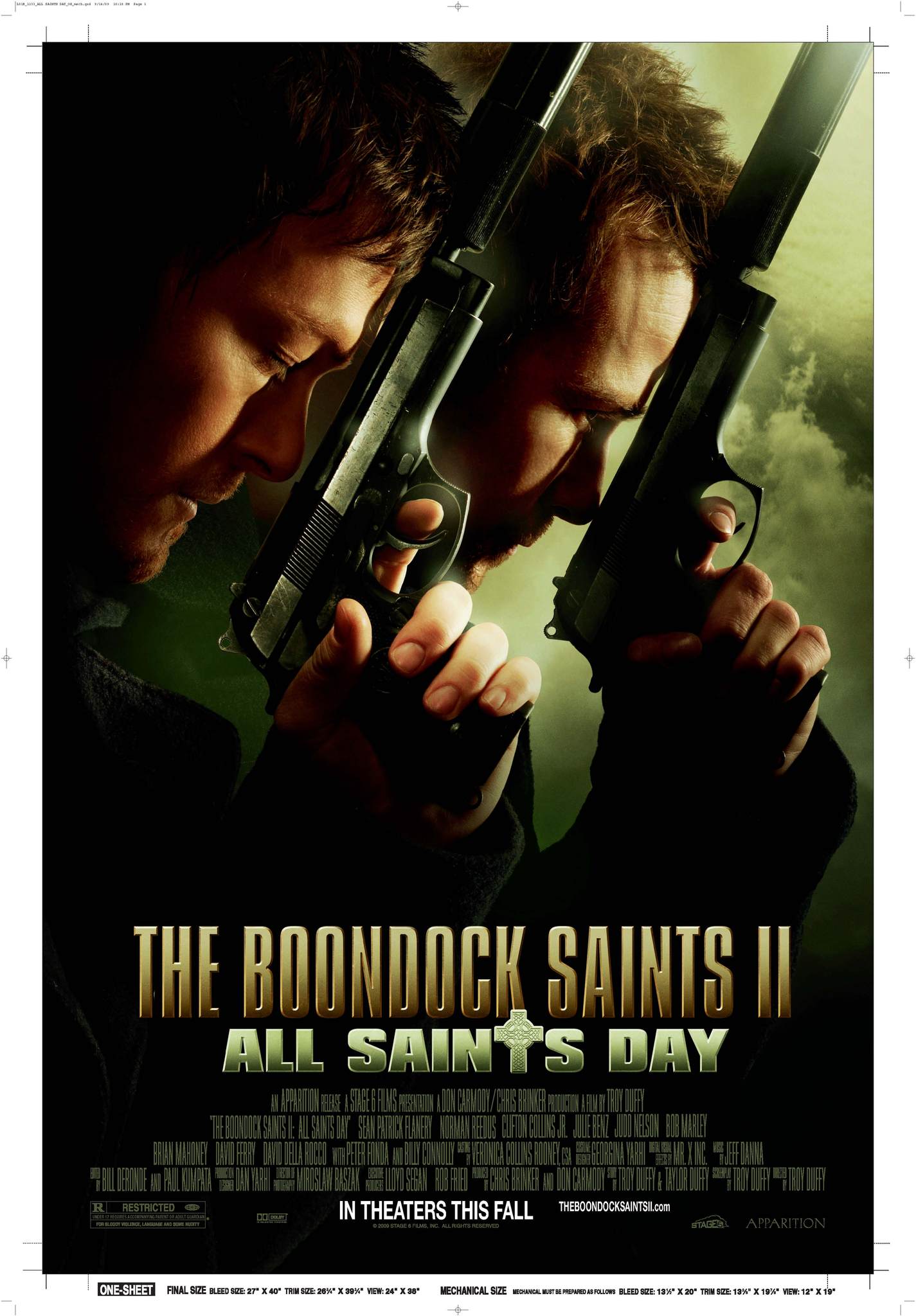 ดูหนังออนไลน์ฟรี The Boondock Saints II All Saints Day (2009) คู่นักบุญกระสุนโลกันตร์
