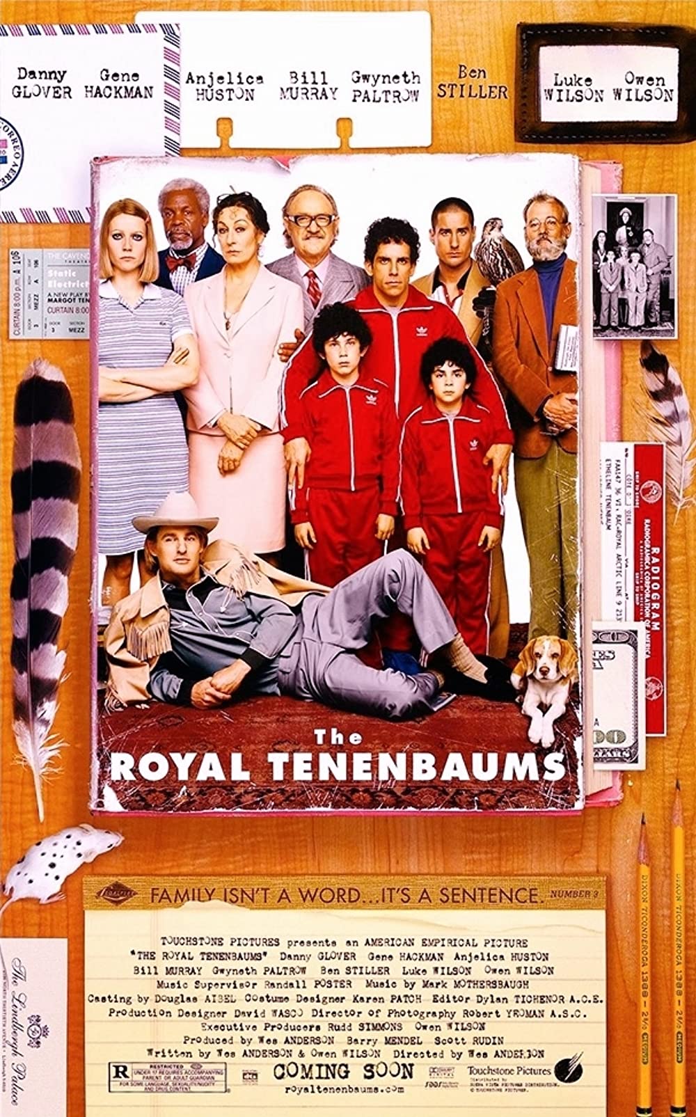 ดูหนังออนไลน์ฟรี The Royal Tenenbaums (2001) ครอบครัวสติบวม