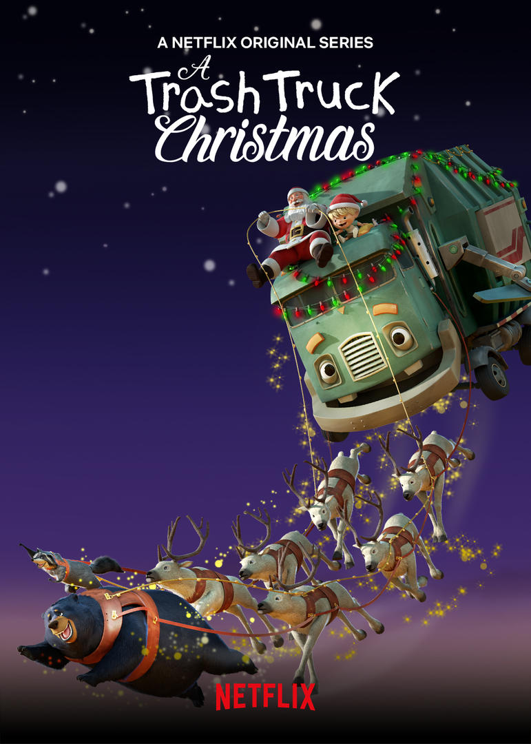 ดูหนังออนไลน์ฟรี A Trash Truck Christmas (2020) แทรชทรัค คู่หูมอมแมมฉลองคริสต์มาส