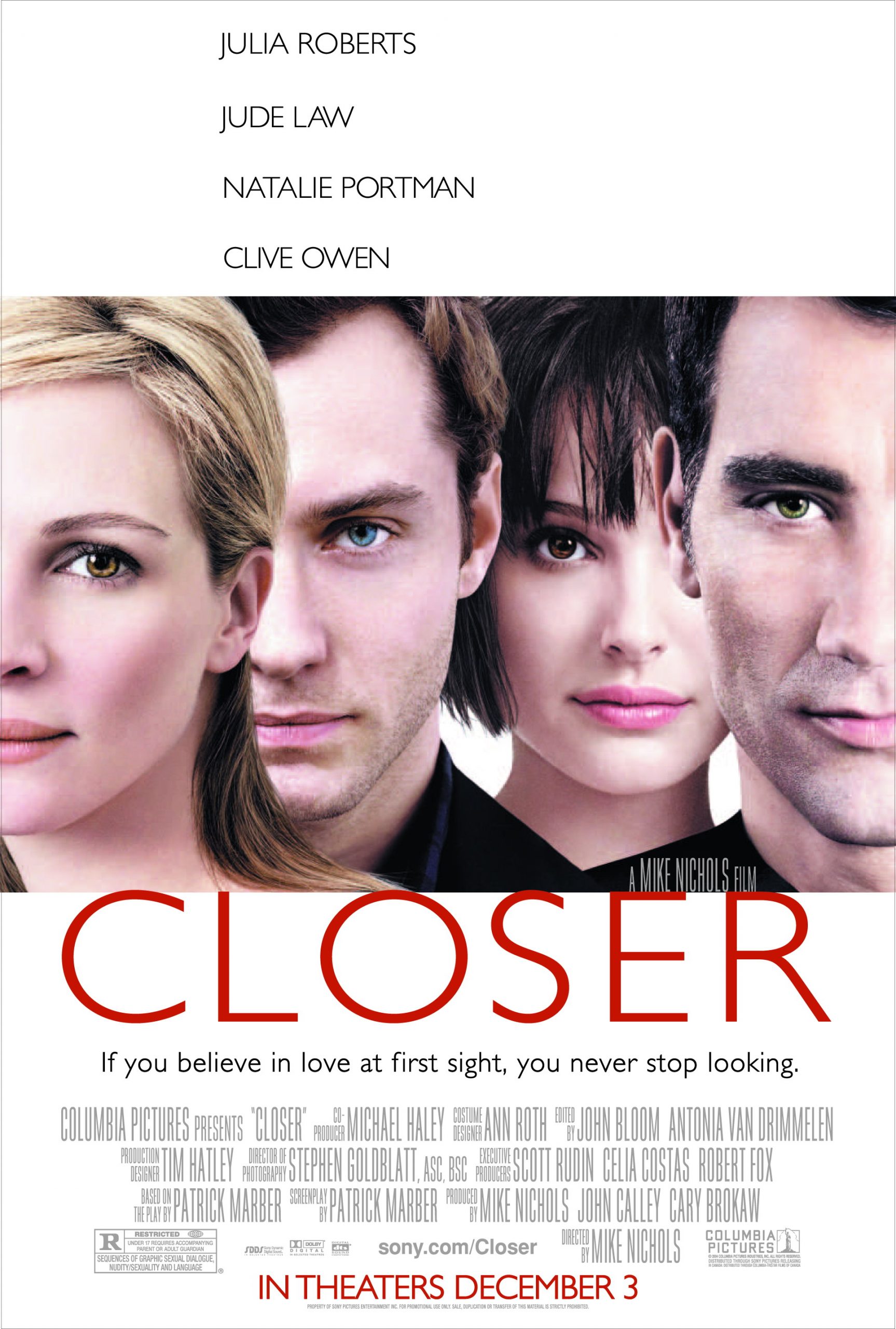 ดูหนังออนไลน์ฟรี Closer (2004) ขอหยุดไฟรักไว้ที่เธอ