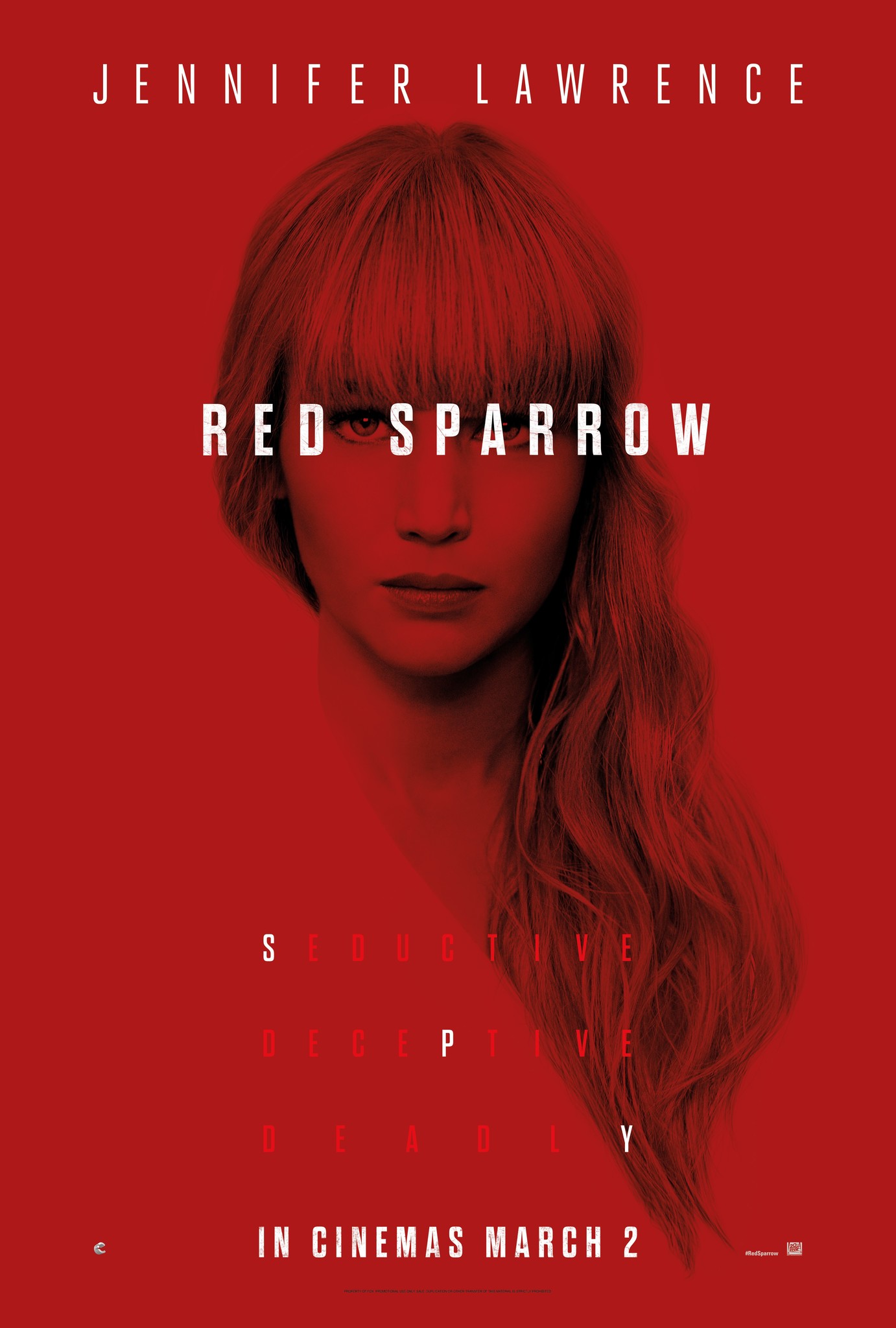 ดูหนังออนไลน์ฟรี Red Sparrow (2018) เรด สแปร์โรว์ หญิงร้อนพิฆาต