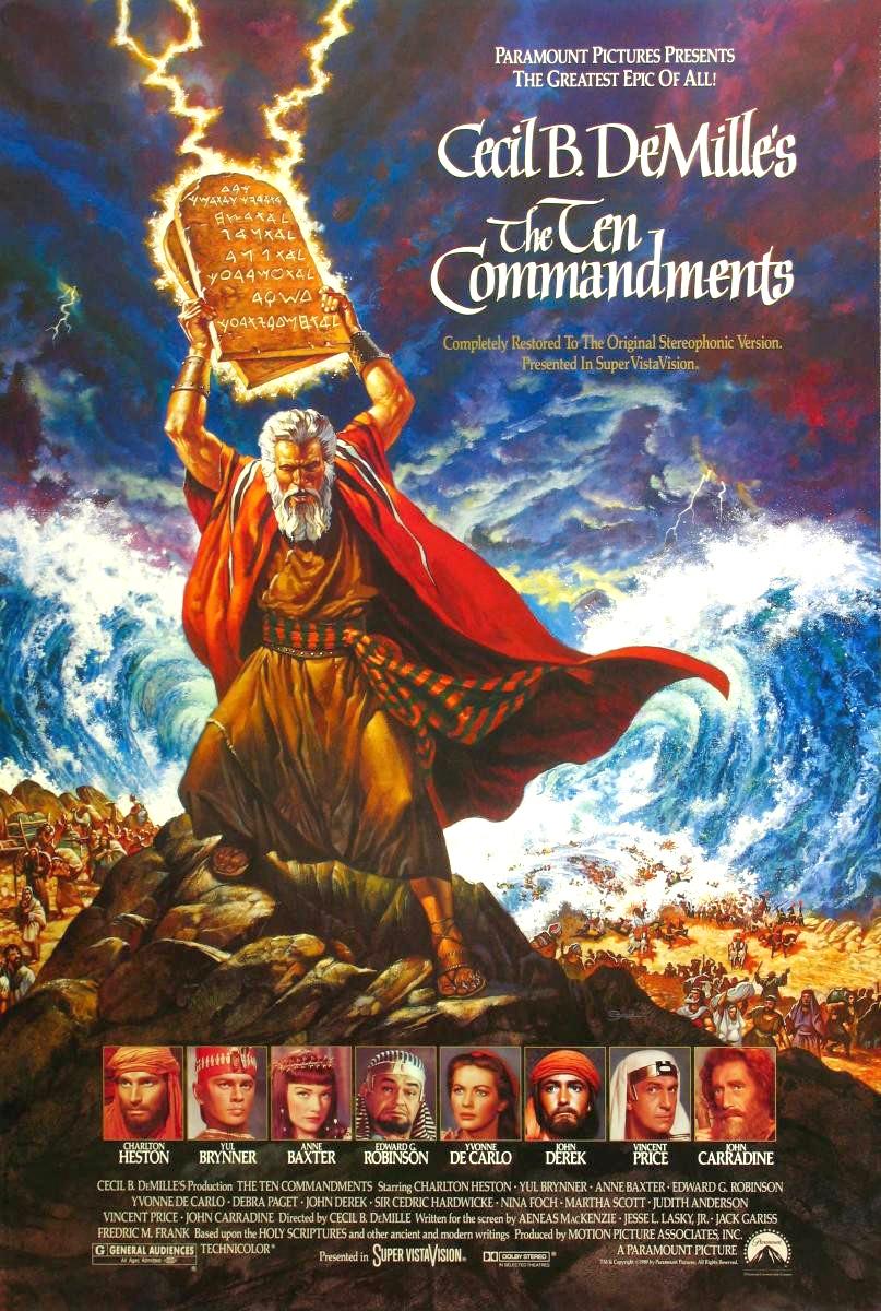 ดูหนังออนไลน์ฟรี The Ten Commandments (1956) บัญญัติสิบประการ