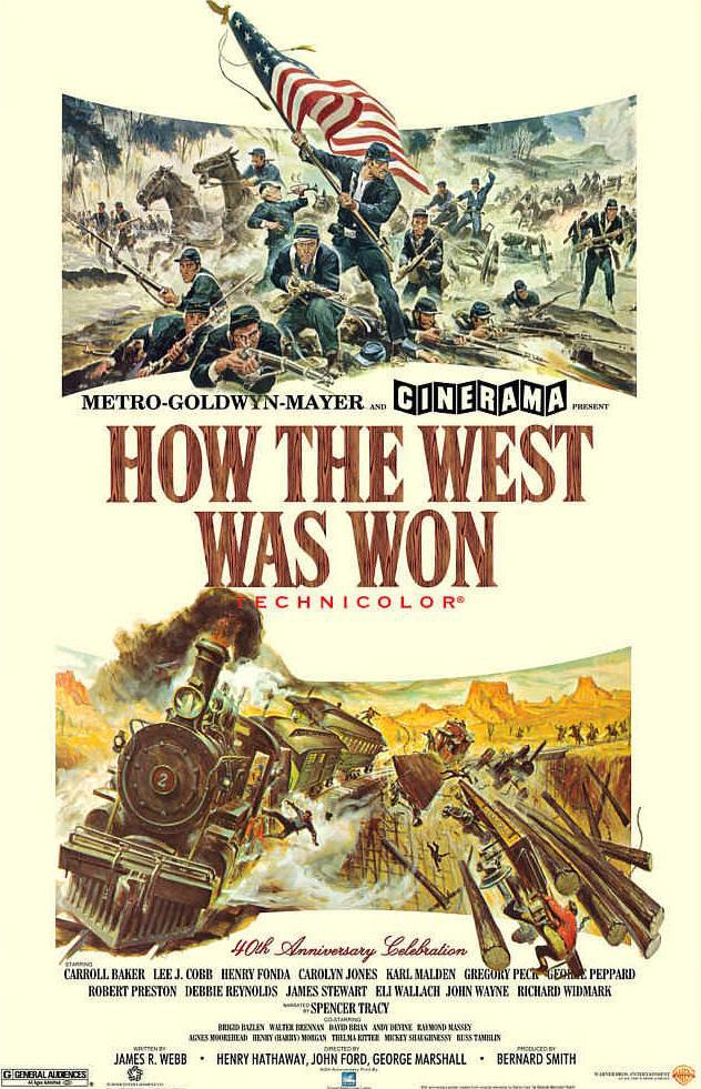 ดูหนังออนไลน์ฟรี How the West Was Won (1962) พิชิตตะวันตก