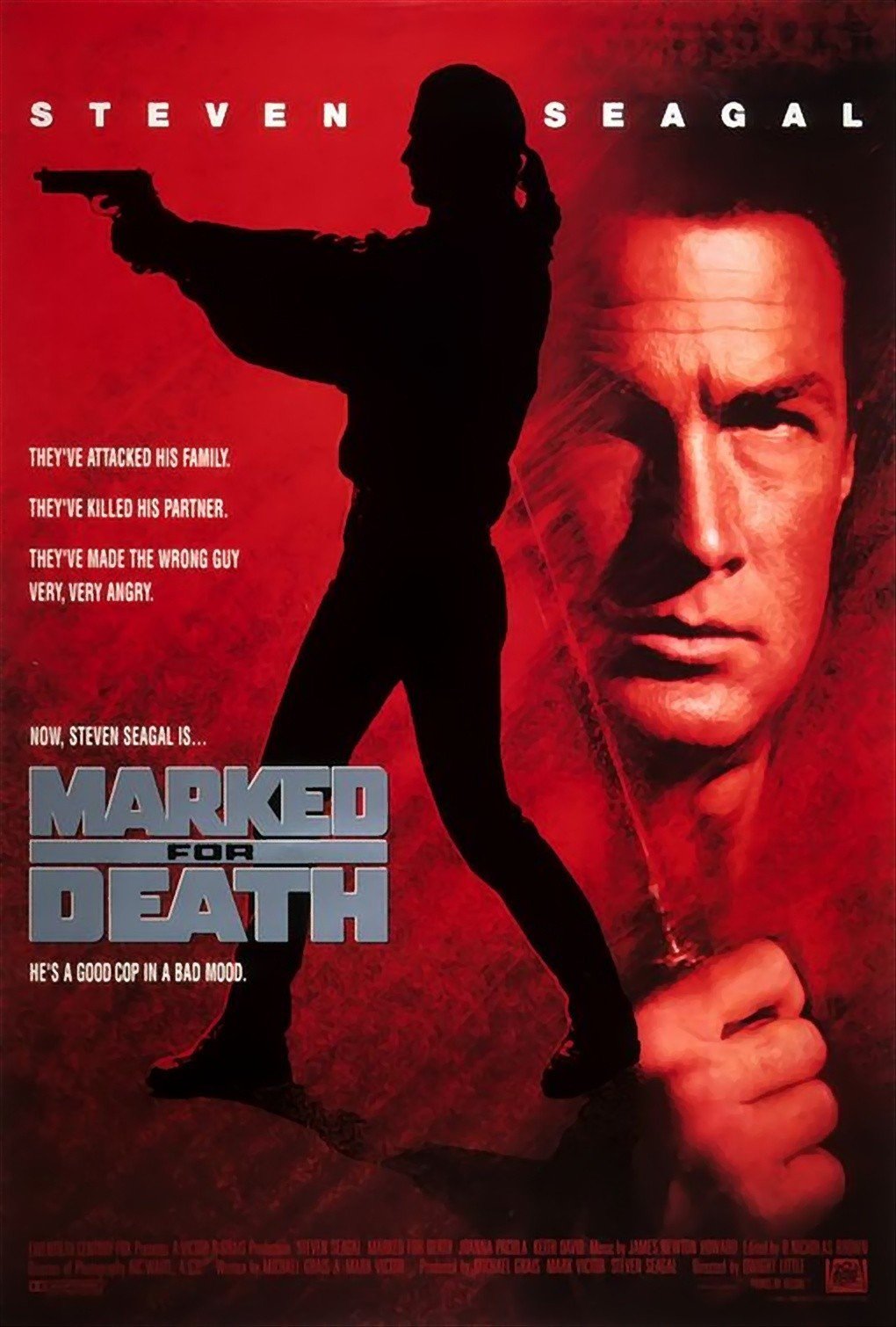 ดูหนังออนไลน์ฟรี Marked for Death (1990) กลั่นแค้นหมักโหด