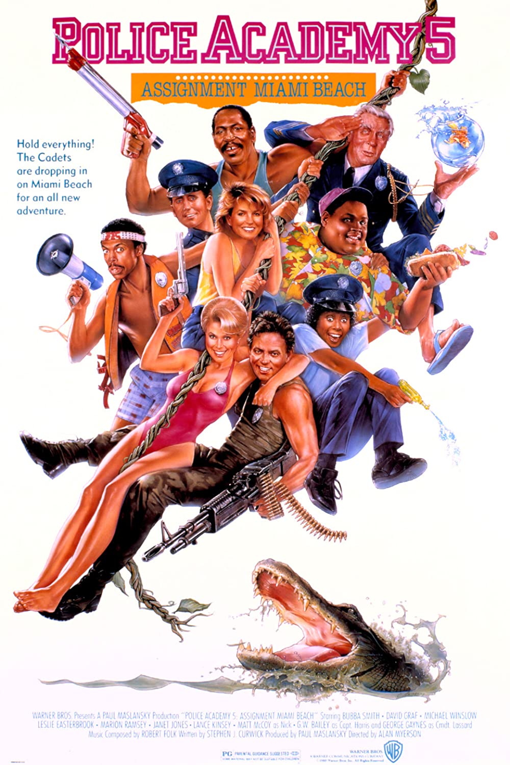 ดูหนังออนไลน์ฟรี Police Academy 5 (1988) โปลิศจิตไม่ว่าง ภาค 5