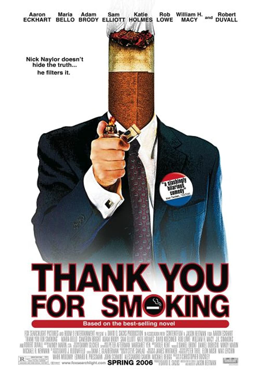 ดูหนังออนไลน์ฟรี Thank You for Smoking (2005) แผนเด็ดพีอาร์สมองเสธ