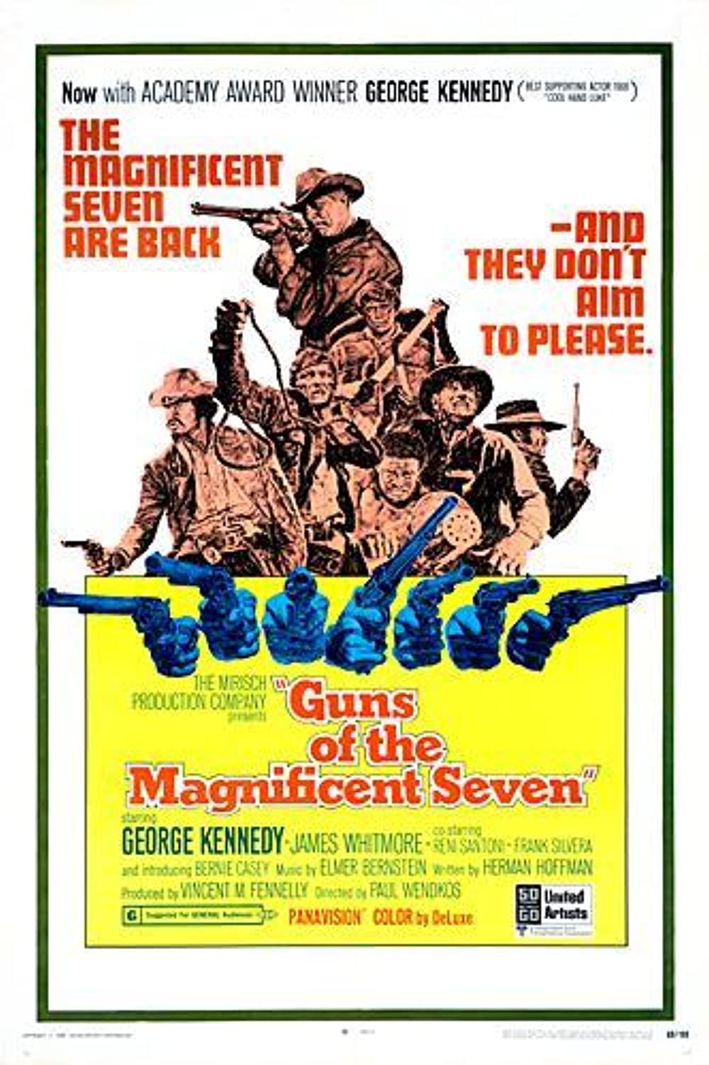 ดูหนังออนไลน์ฟรี GUNS OF THE MAGNIFICENT SEVEN (1969) 7 สิงห์แดนเสือ