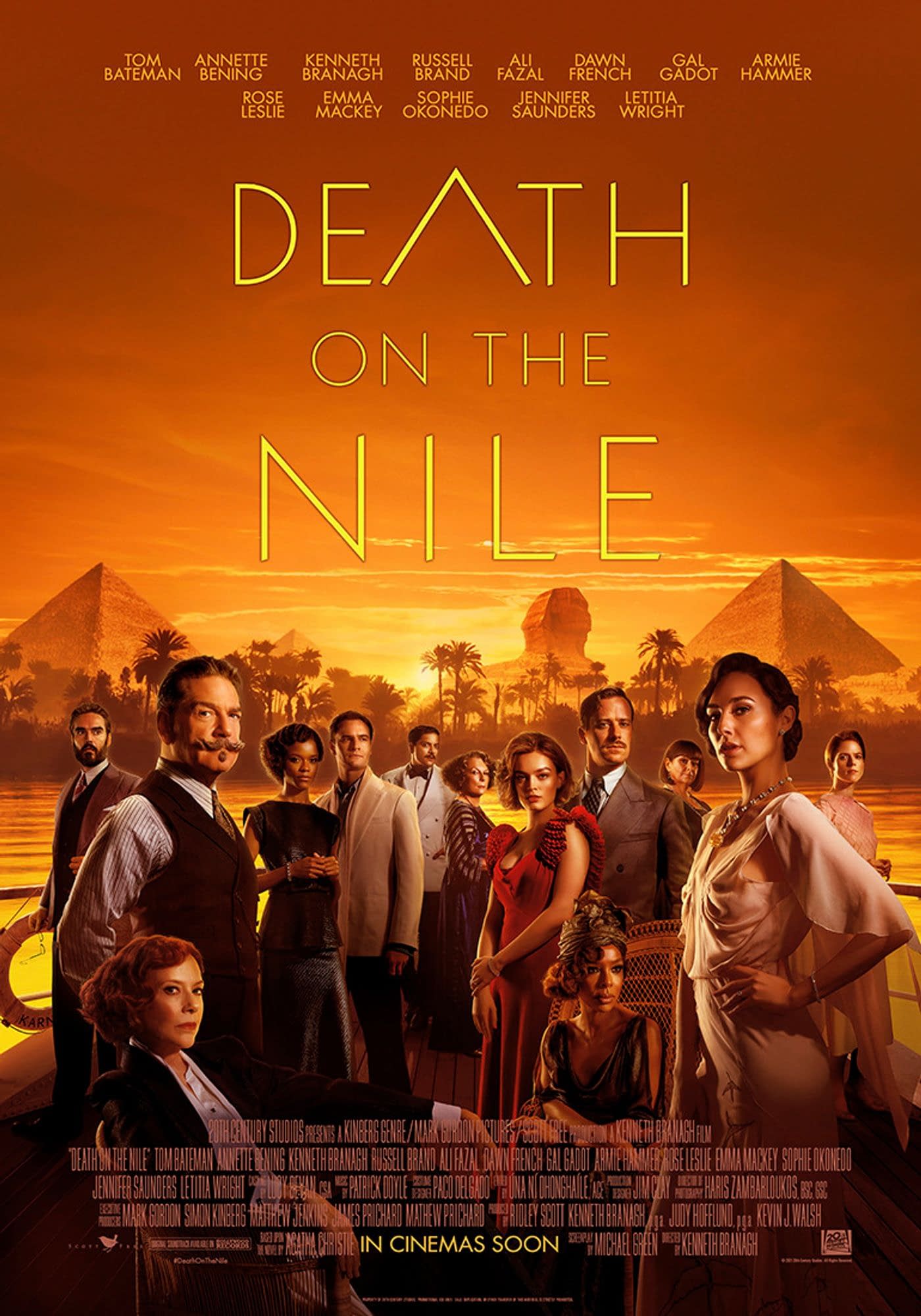 ดูหนังออนไลน์ฟรี Death on the Nile (2022) ฆาตกรรมบนลำน้ำไนล์