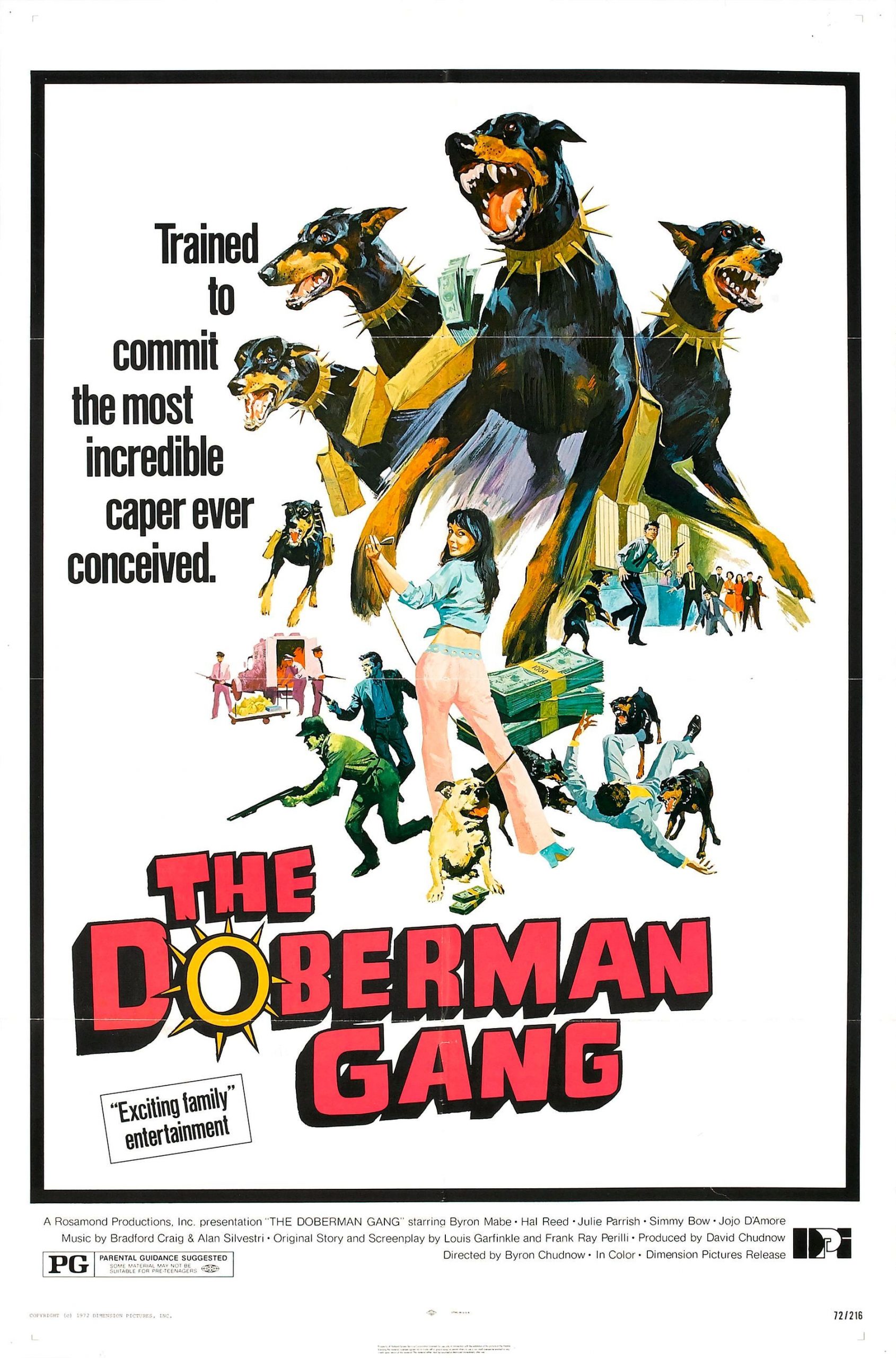 ดูหนังออนไลน์ฟรี Doberman Gang (1972) แก๊งโดเบอร์แมน