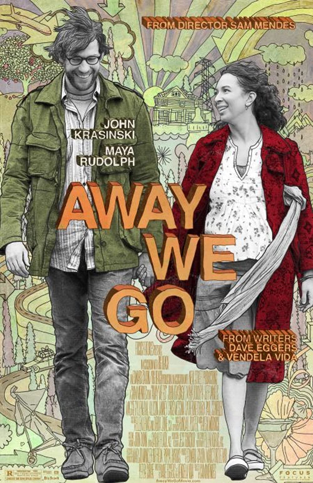 ดูหนังออนไลน์ฟรี Away We Go (2009) อเวย์ วี โก