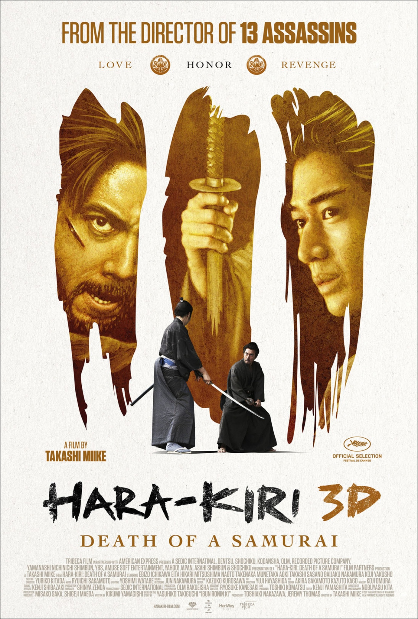 ดูหนังออนไลน์ฟรี Hara Kiri Death of a Samurai (2011)