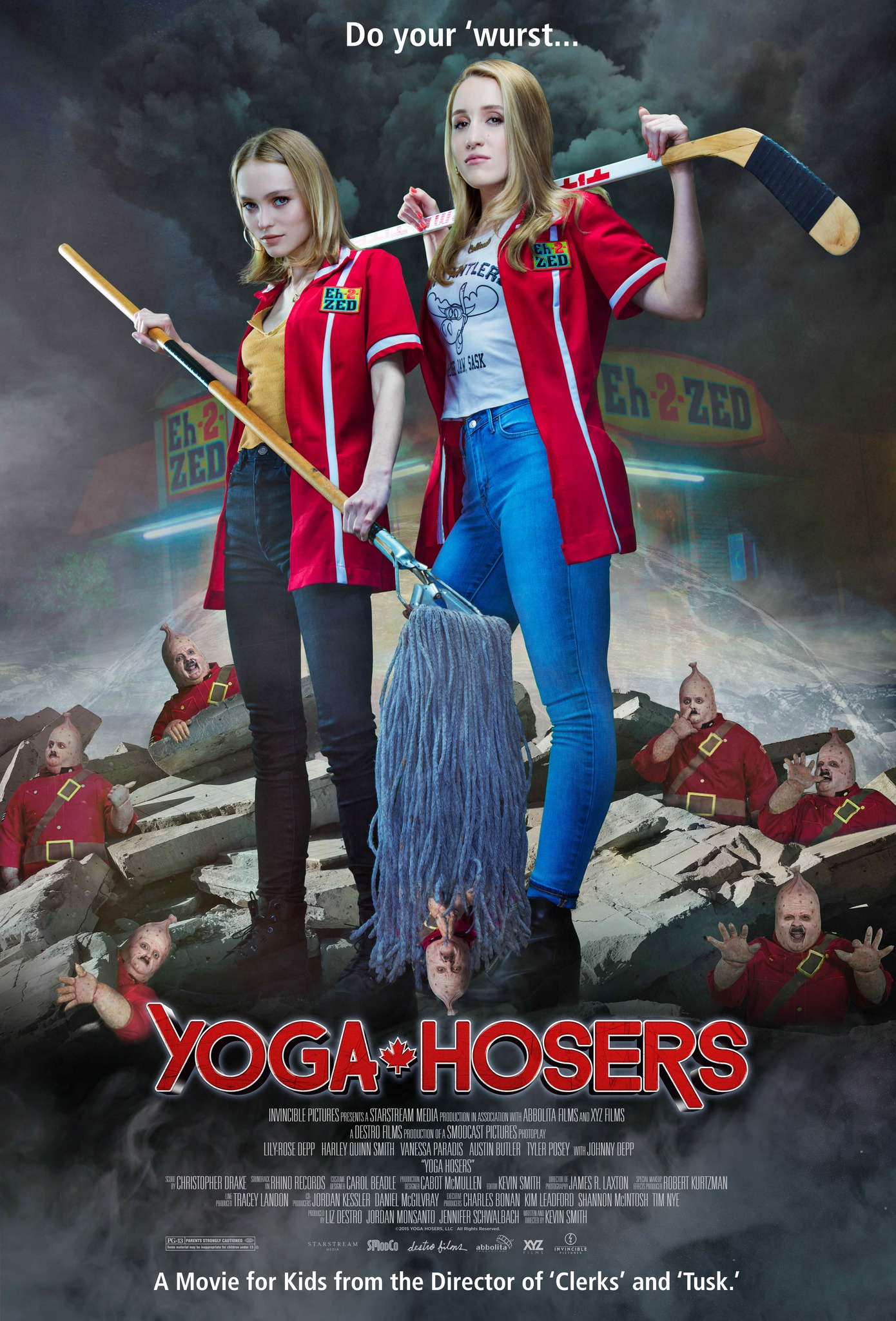 ดูหนังออนไลน์ Yoga Hosers (2016) โยคะสาวจอมป่วน